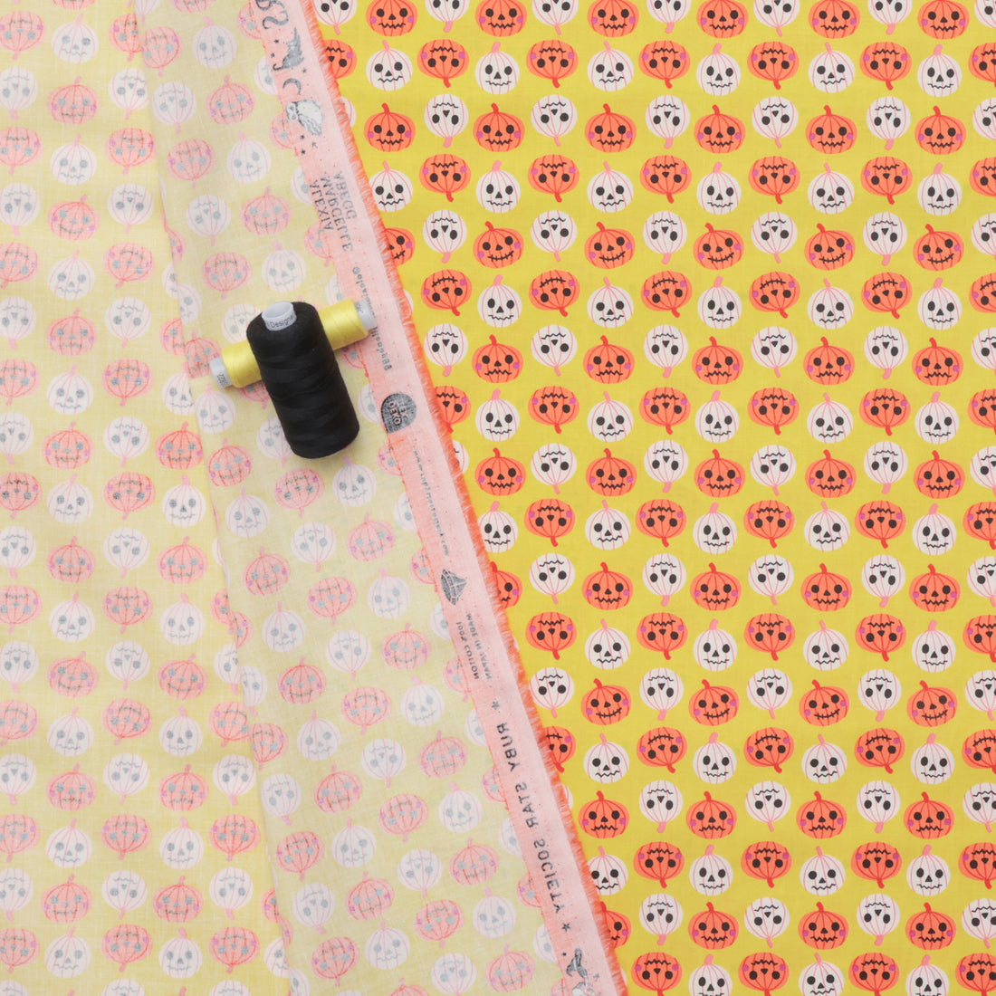 Ruby Star - Cotton - Freaky Familiars - Pumpkin Party - Citron