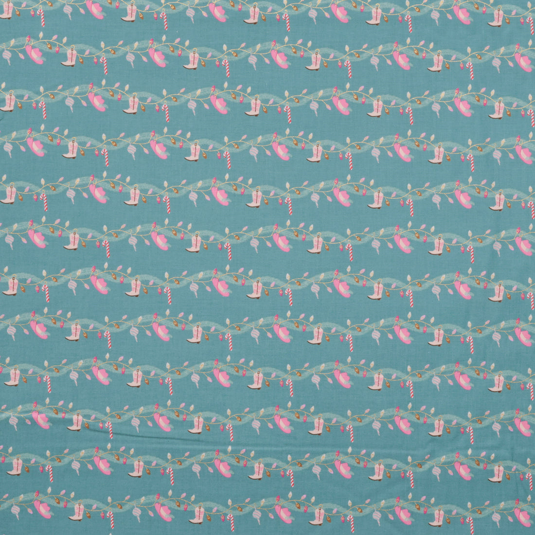 Cotton + Steel - Cotton - Yee Haw Holidays - Giddy-Up Garland - Yeehaw It&