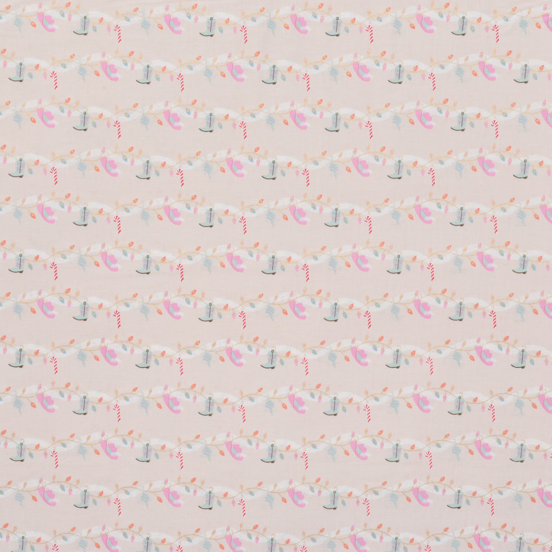 Cotton + Steel - Cotton - Yee Haw Holidays - Giddy-Up Garland - There’S Snow Place Like Home