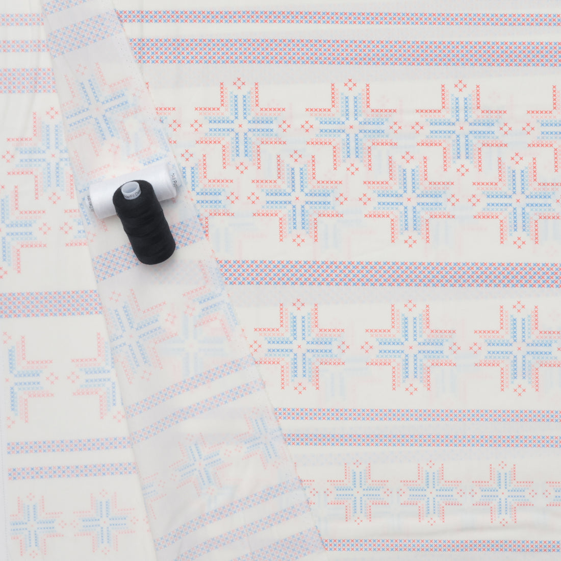 AGF - Cotton - Frost & Fir - Woven Snowflakes