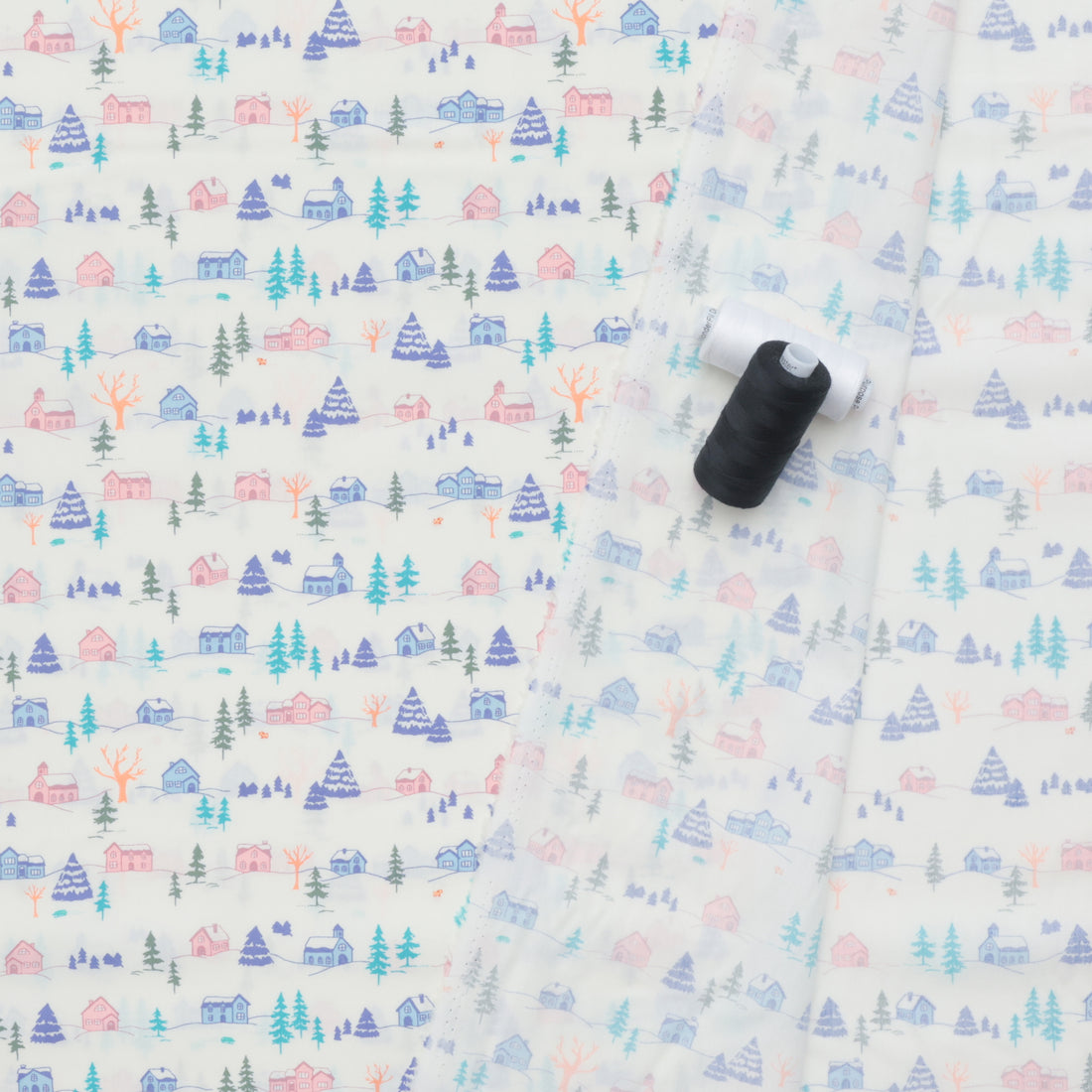 AGF - Cotton - Frost & Fir - Winterful Town