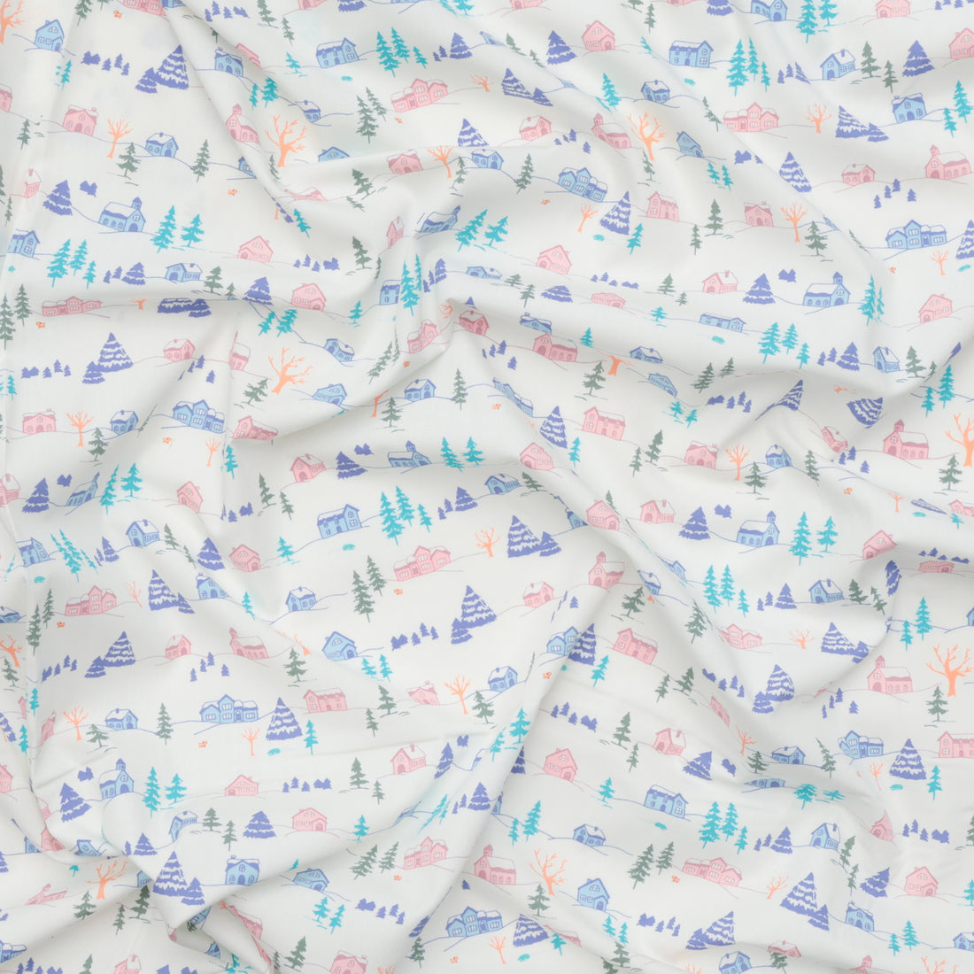 AGF - Cotton - Frost & Fir - Winterful Town