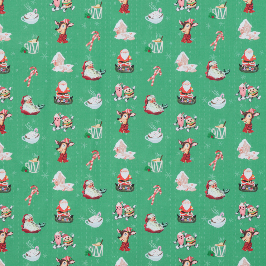 Camelot - Cotton - Letters to Santa - Holiday Friends