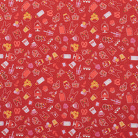 Ruby Star - Cotton - Persimmon - Bun Es Market - Cayenne