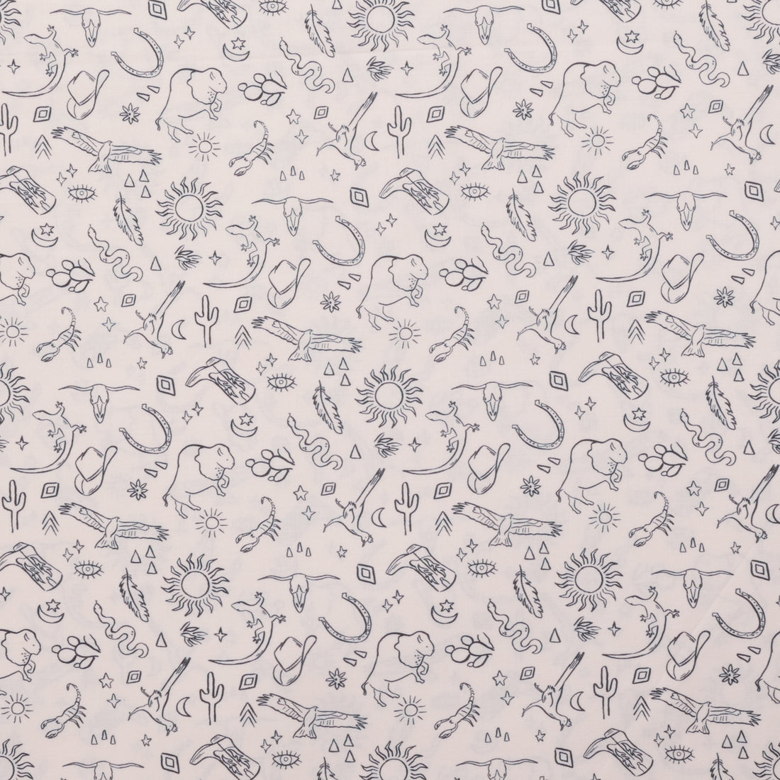 Dear Stella - Cotton - Wild & Free - Southwestern Icons - Dawn