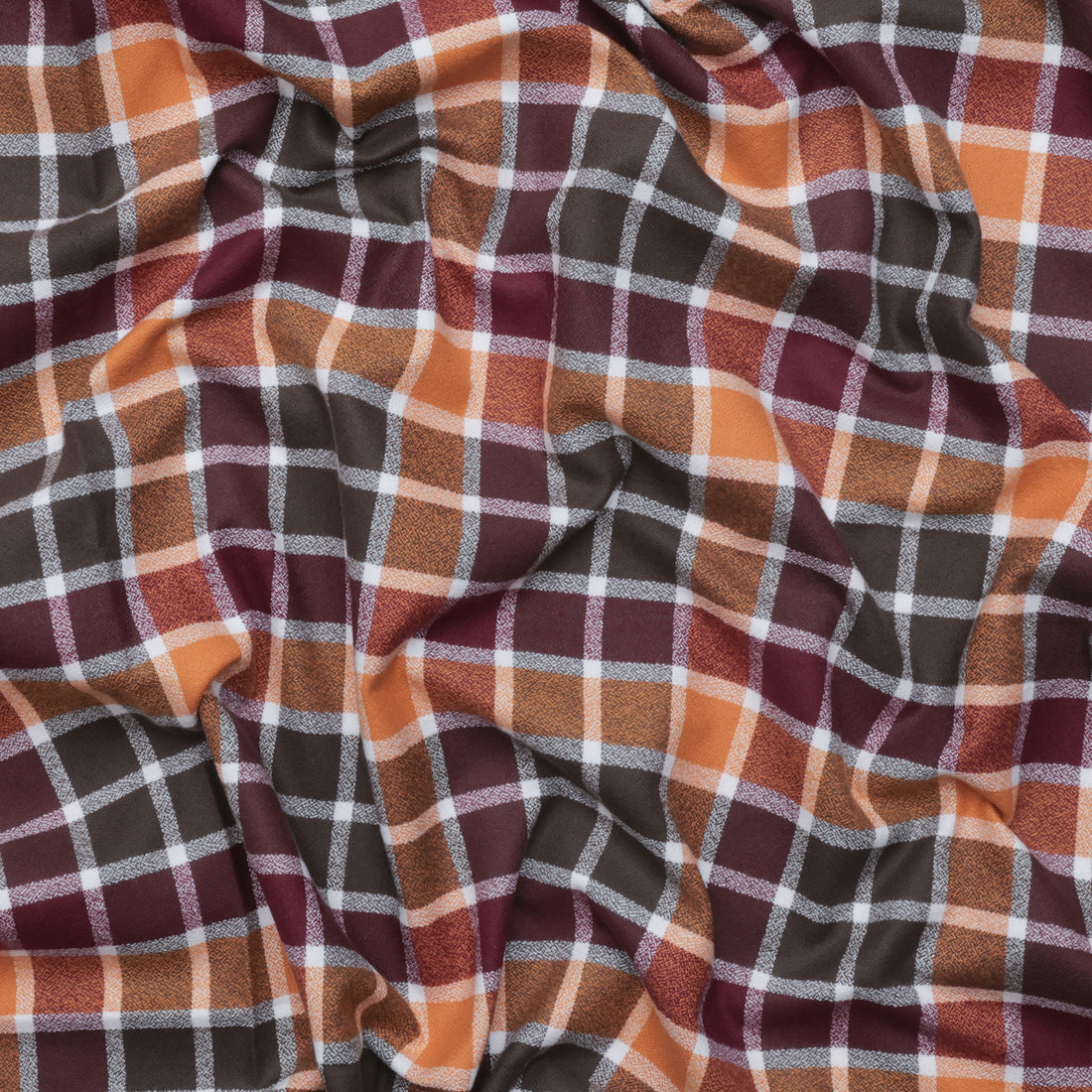 Cotton - Mammoth Flannel - Plaid - Cider