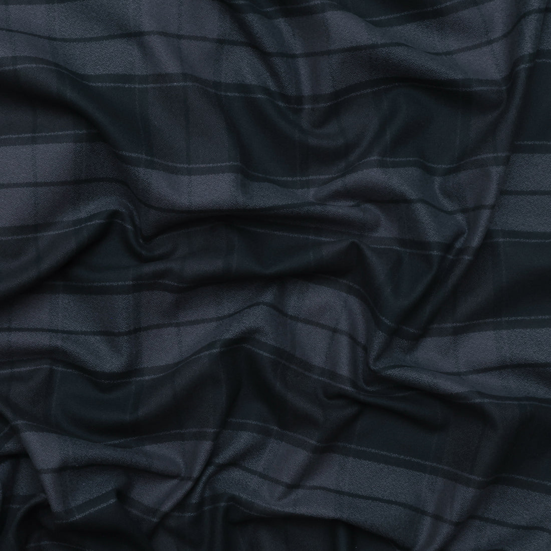 Cotton - Mammoth Flannel - Plaid - Black