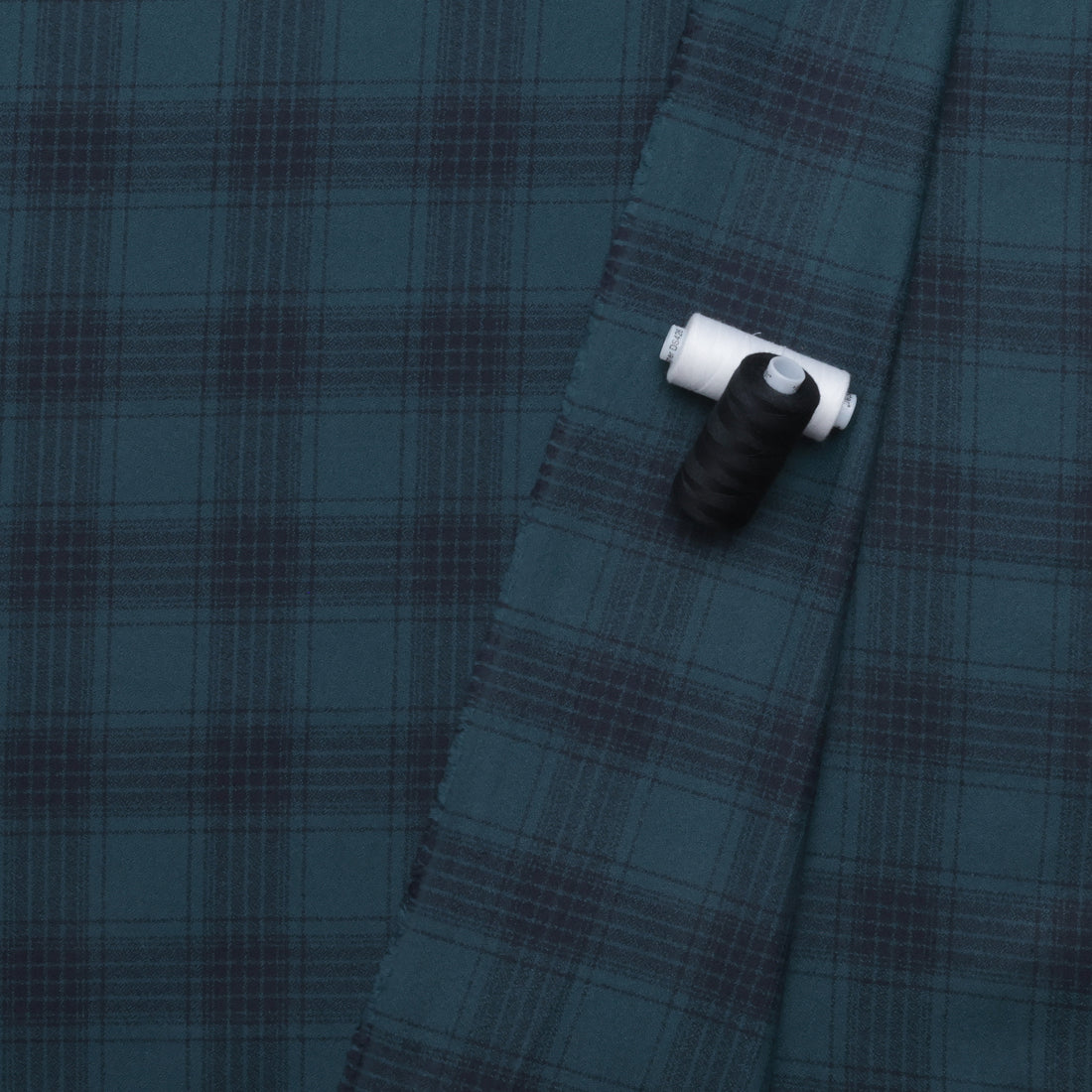 Cotton - Mammoth Flannel - Plaid - Pacific