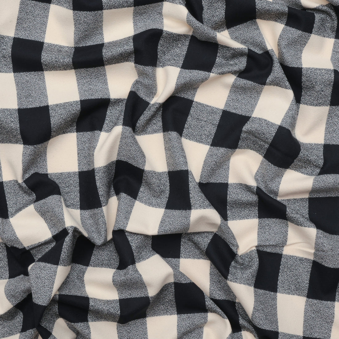 Cotton - Mammoth Flannel - Plaid - Ivory