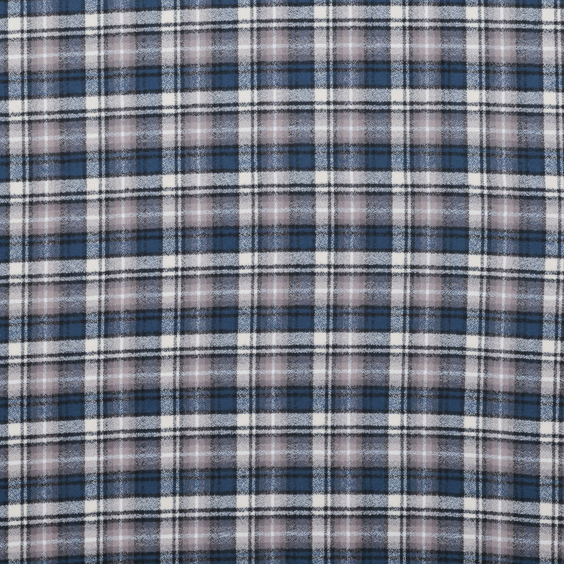Cotton - Mammoth Flannel - Plaid - Ash