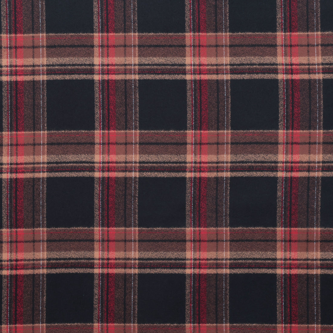 Cotton - Mammoth Flannel - Plaid - Russet