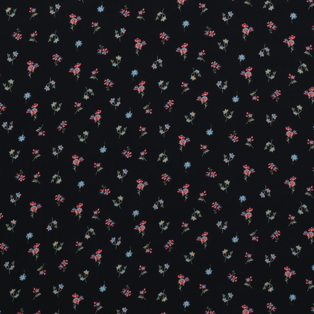 Rayon - Picasso Poplin - Digital Print - Bouquets