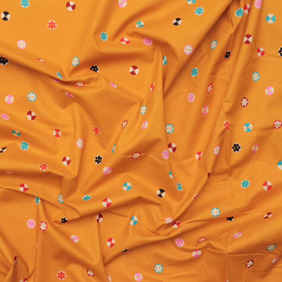 Ruby Star - Cotton - 1 800 Notion - Buttons - Goldenrod