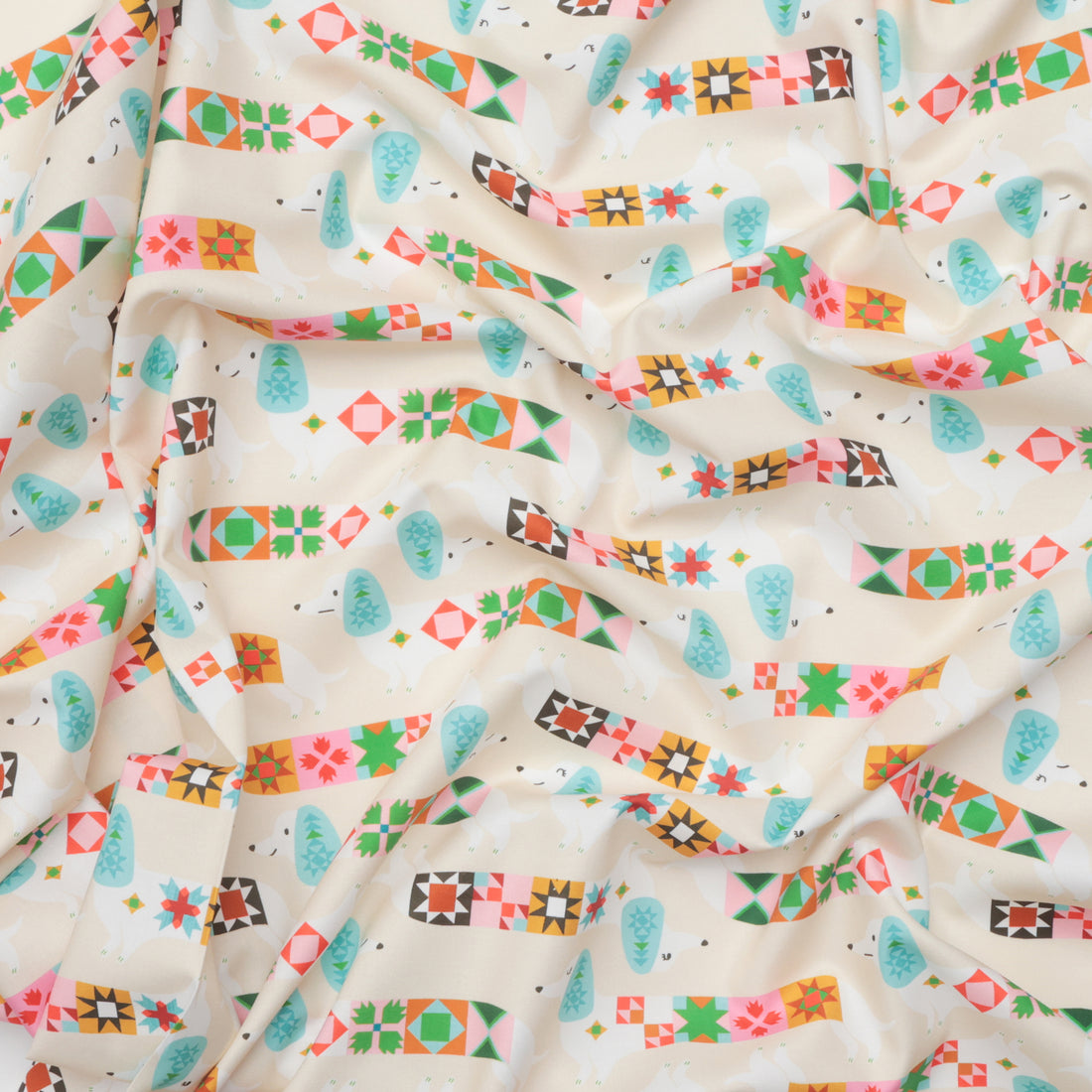 Ruby Star - Cotton - 1 800 Notion - Quilty Dog - Shell