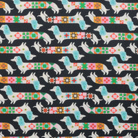 Ruby Star - Cotton - 1 800 Notion - Quilty Dog - Soft Black