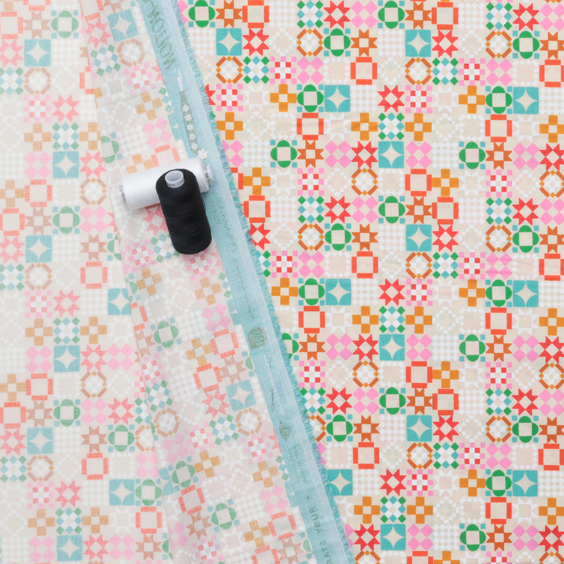 Ruby Star - Cotton - 1 800 Notion - Quilty As Charged - Shell