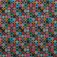 Ruby Star - Cotton - 1 800 Notion - Quilty As Charged - Soft Black