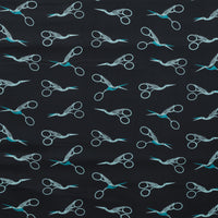Ruby Star - Cotton - 1 800 Notion - Stork Scissors - Soft Black