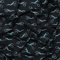 Ruby Star - Cotton - 1 800 Notion - Stork Scissors - Soft Black