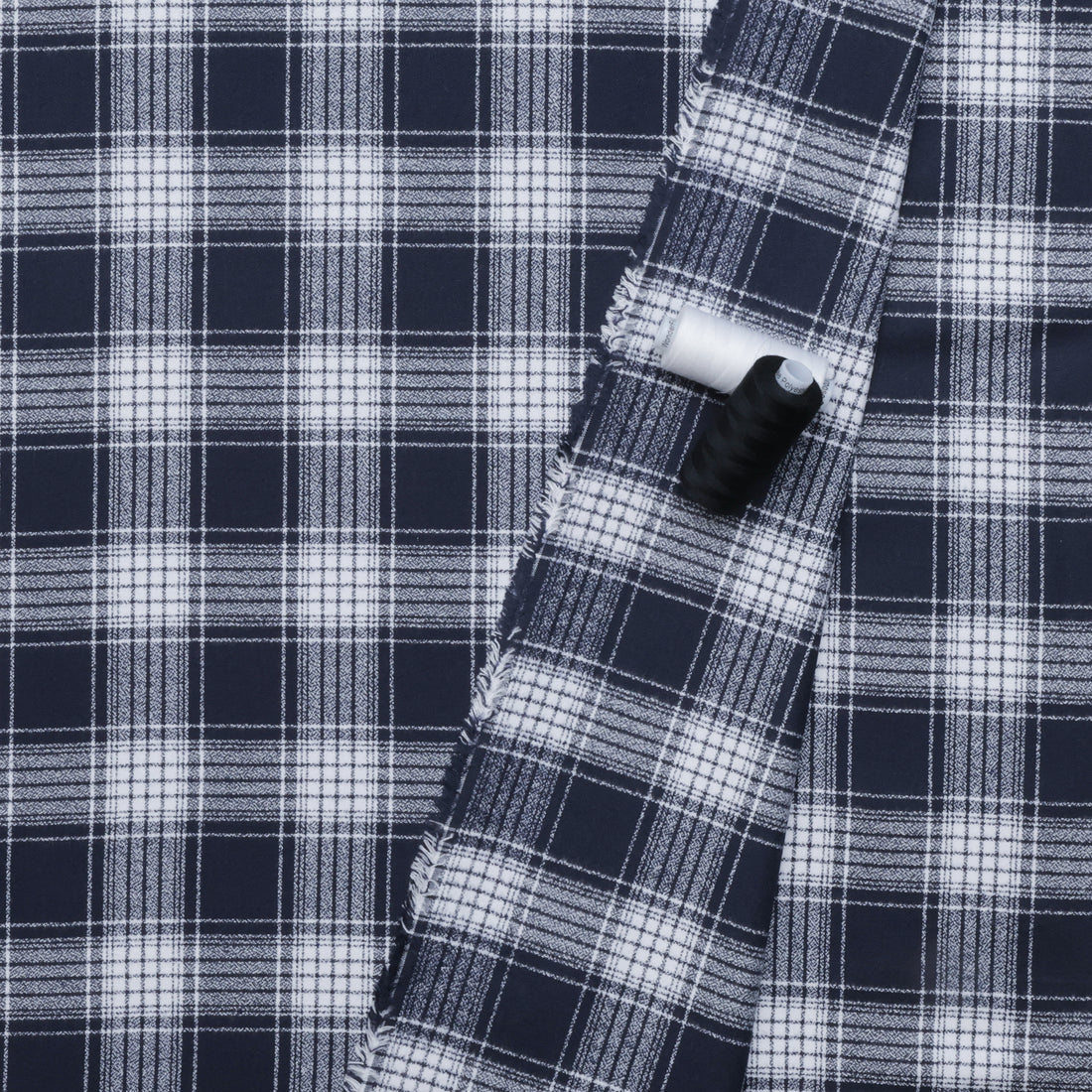 Cotton - Mammoth Flannel - Game Day - Midnight