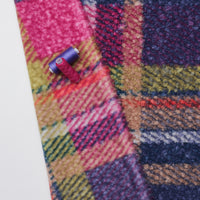 Poly - Teddy Plaid - Fuchsia Chartreuse