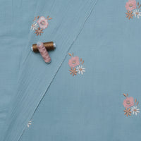 Katia - Cotton - Double Gauze Embroidery - Winter Flowers