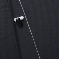 Merino Wool - Suiting - Stripe - Dark Grey Copper