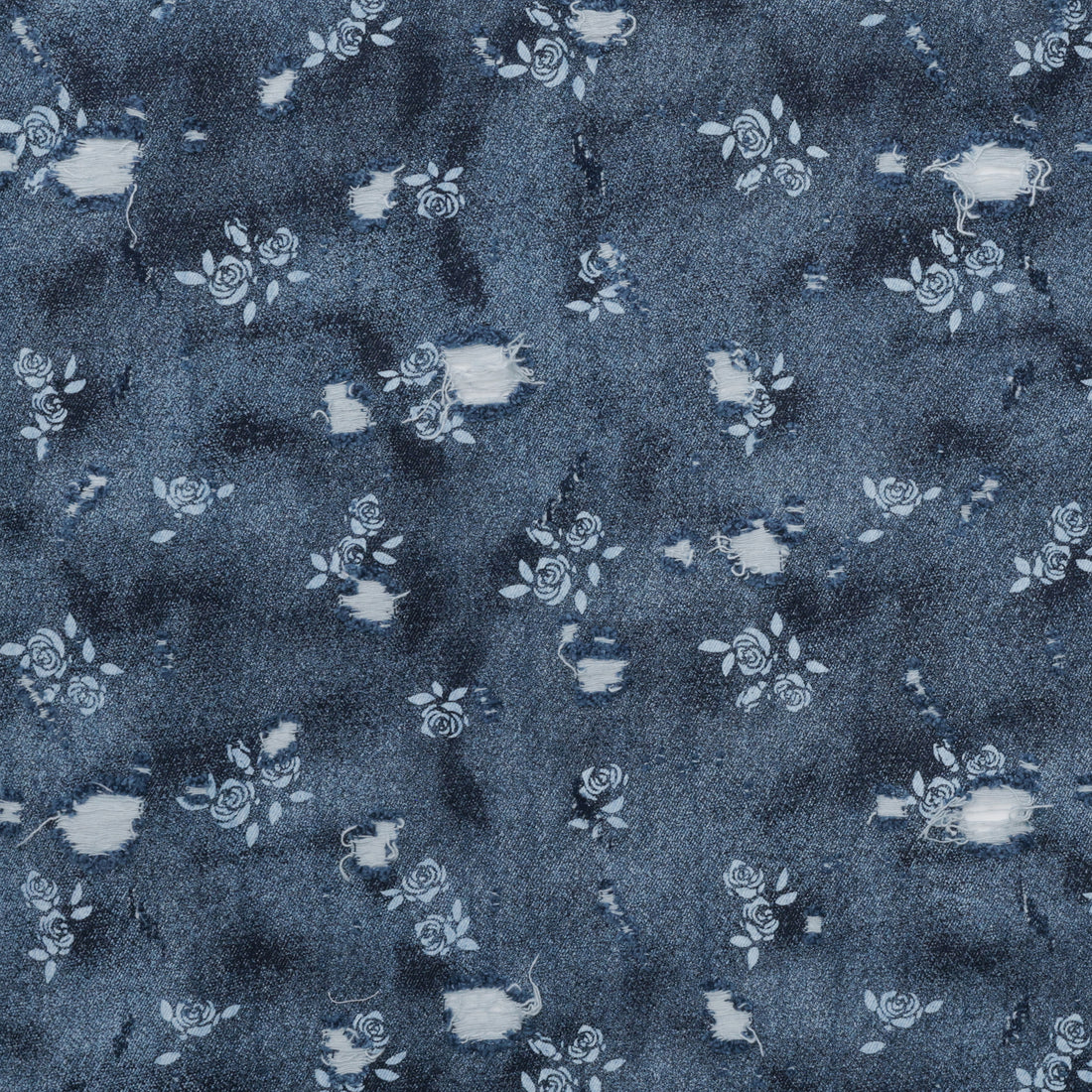 Katia - DIY Wow - Cotton - Denim Print - Roses