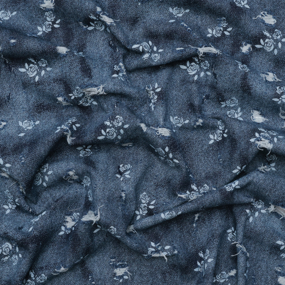 Katia - DIY Wow - Cotton - Denim Print - Roses