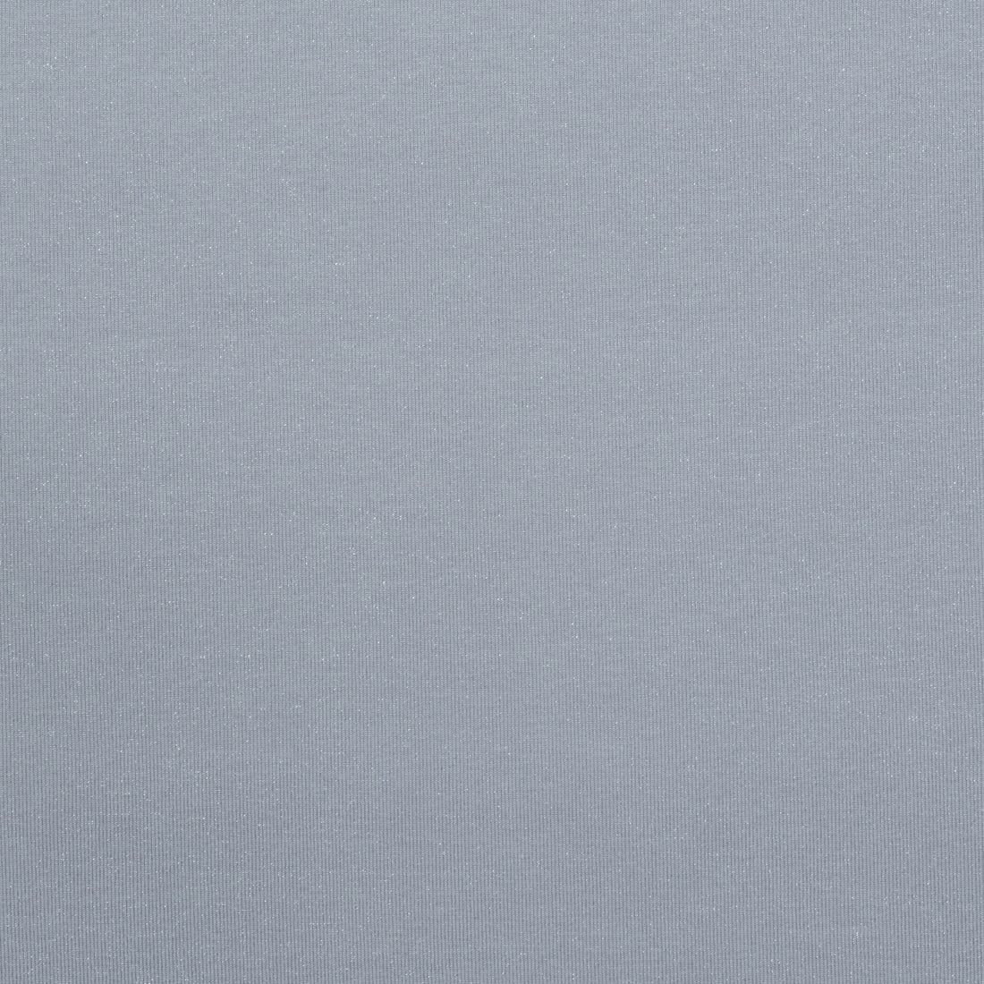 Poly Blend - Lurex Ribbed Knit - Silver