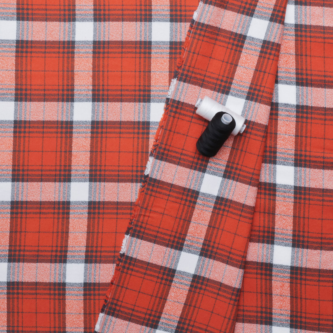 Cotton - Mammoth Flannel - Game Day - Ember