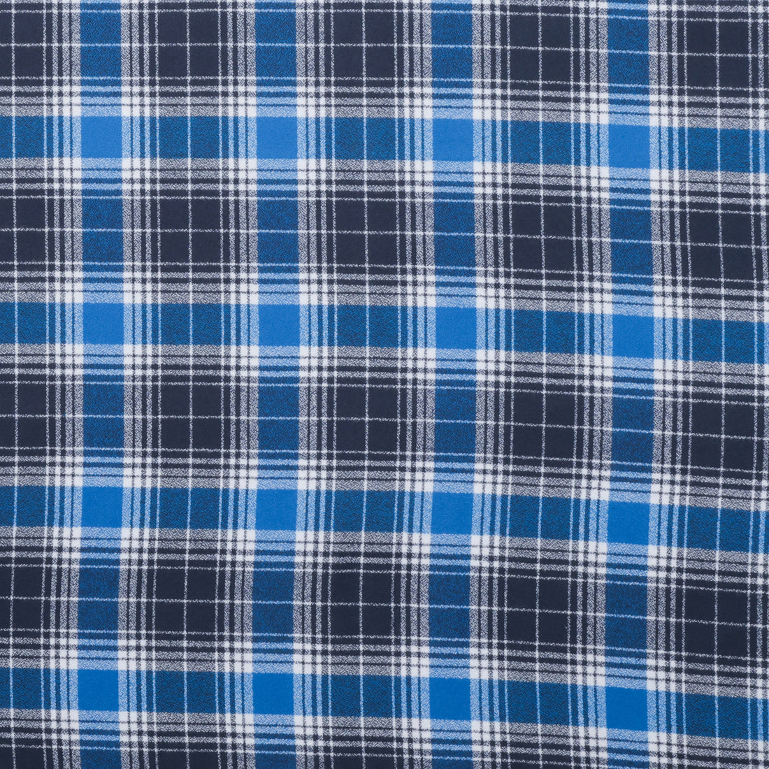 Cotton - Mammoth Flannel - Game Day - Royal Blue White
