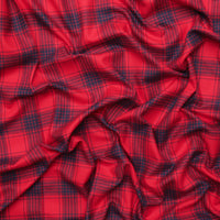 Cotton - Mammoth Flannel - Game Day - Red