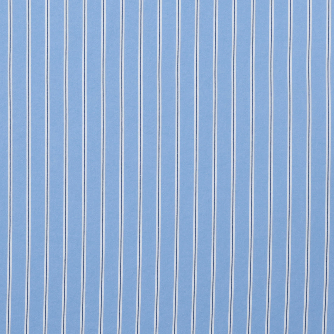 Organic Cotton - Yarn Dyed Stripe - Azure