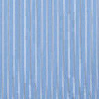 Organic Cotton - Yarn Dyed Stripe - Azure