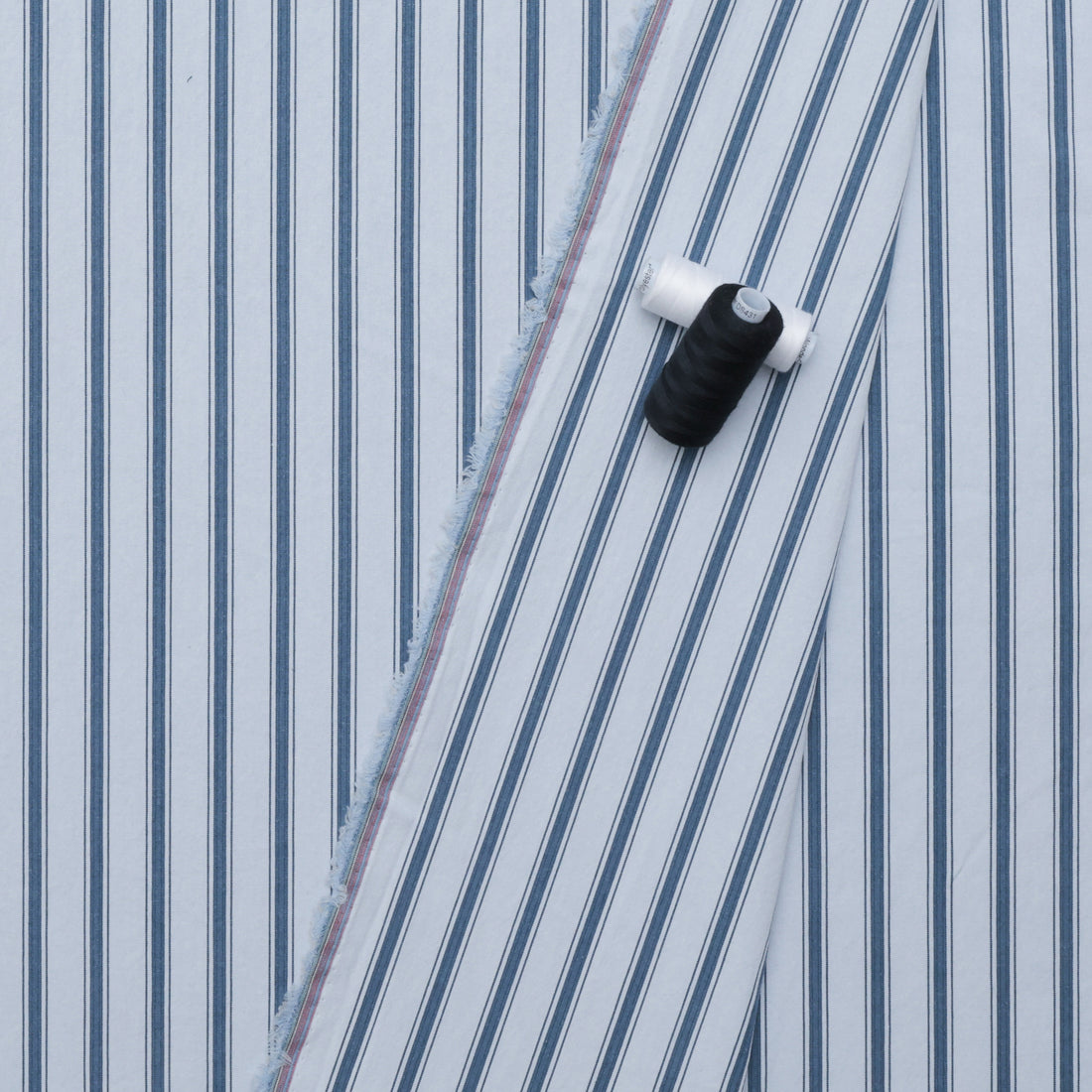 Organic Cotton - Yarn Dyed Stripe - Blues