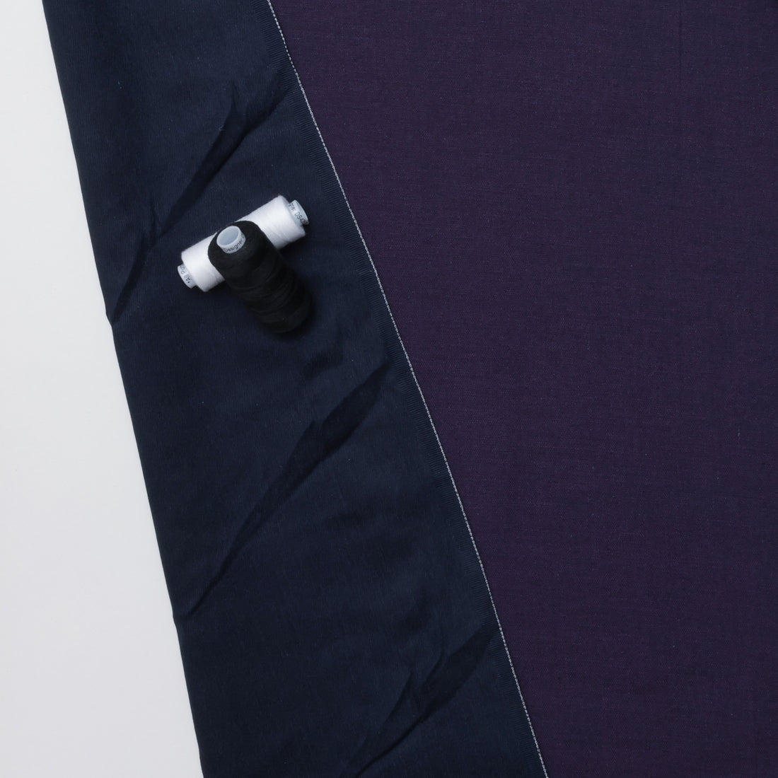 Cotton - Stretch Denim - Blue Purple