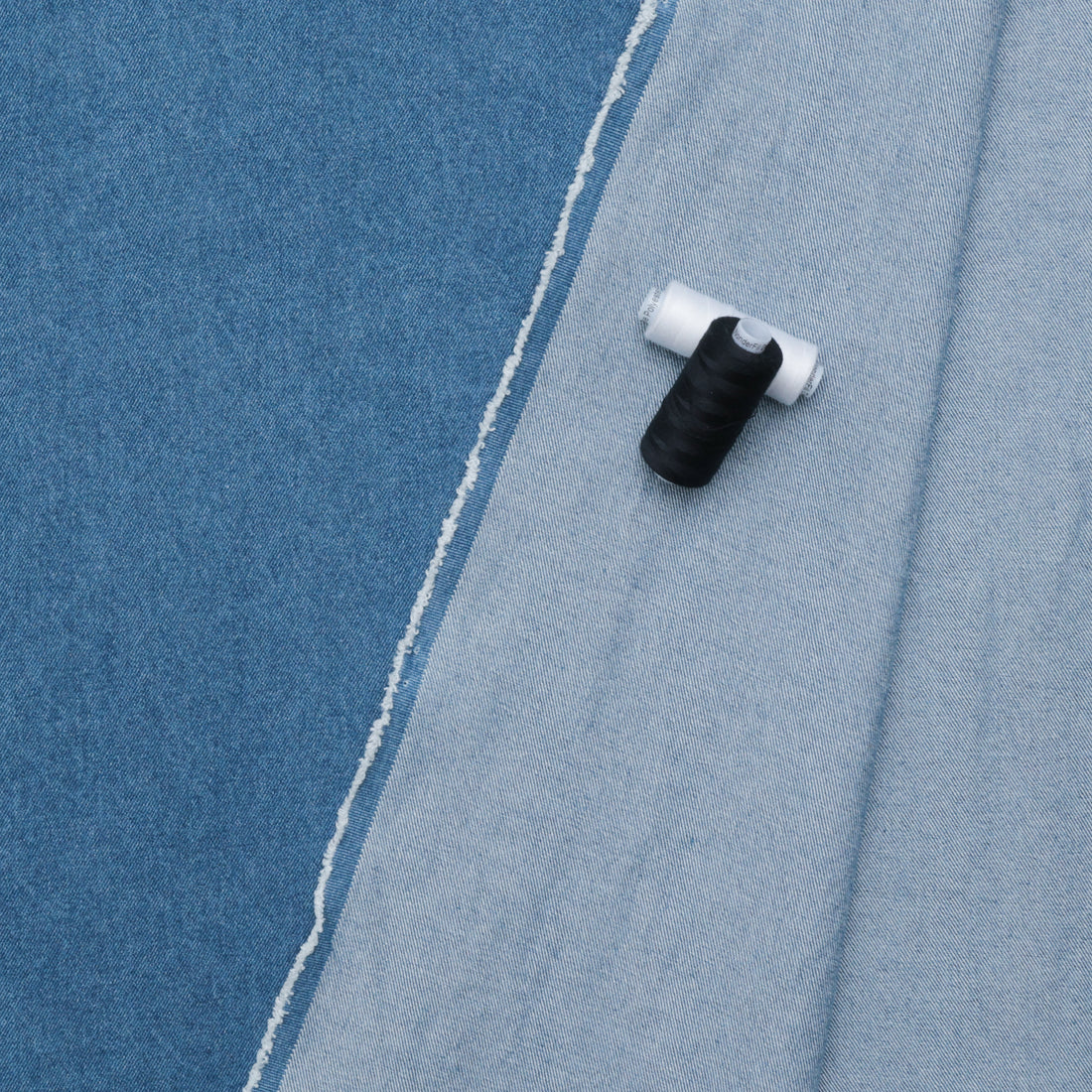 Cotton - Austin - Wide Denim 12oz - Blue