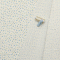 Cotton - Heirloom - Double Gauze - Ivory Blue Roses