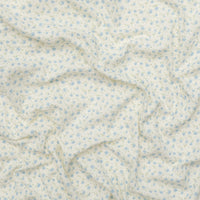 Cotton - Heirloom - Double Gauze - Ivory Blue Roses