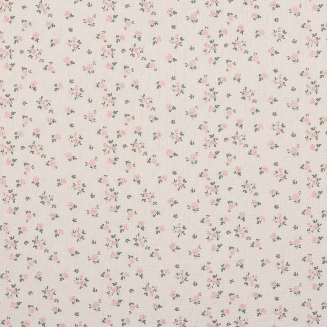 Cotton - Heirloom - Quilted Gauze - Cream Pink