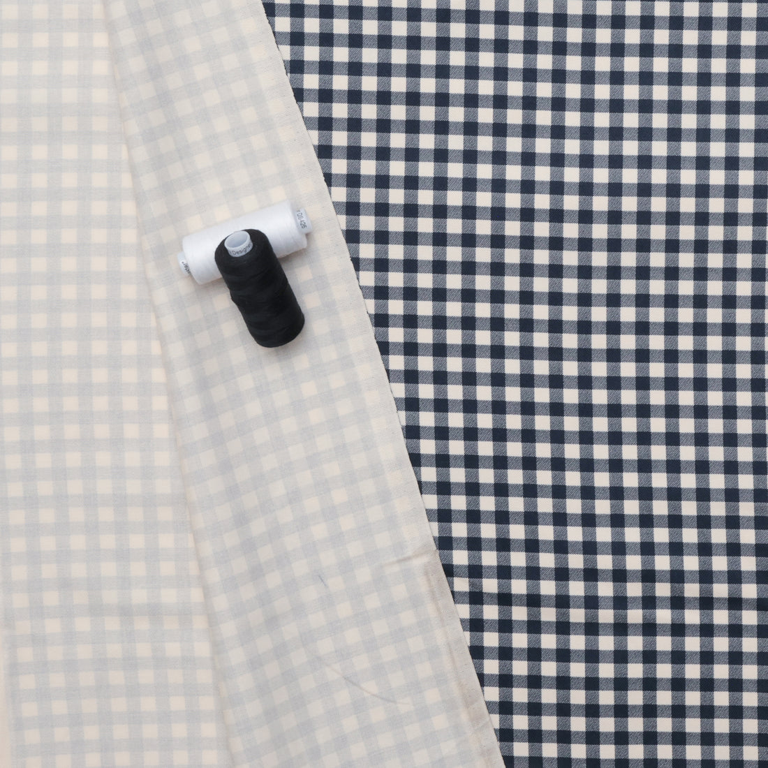 Sevenberry - Cotton - Twill - Gingham - Navy