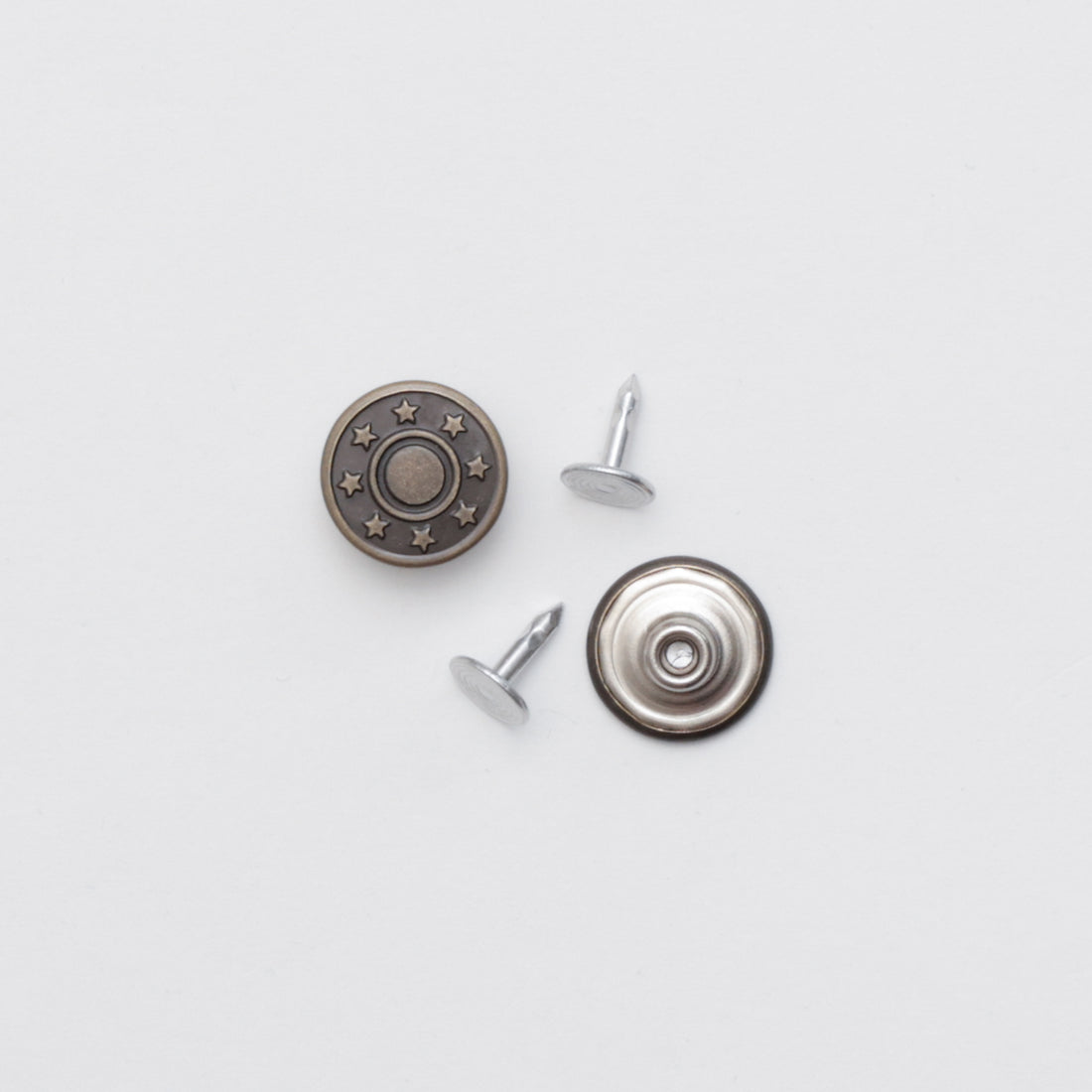 Jean Button - 17mm - 2 Sets - Assorted
