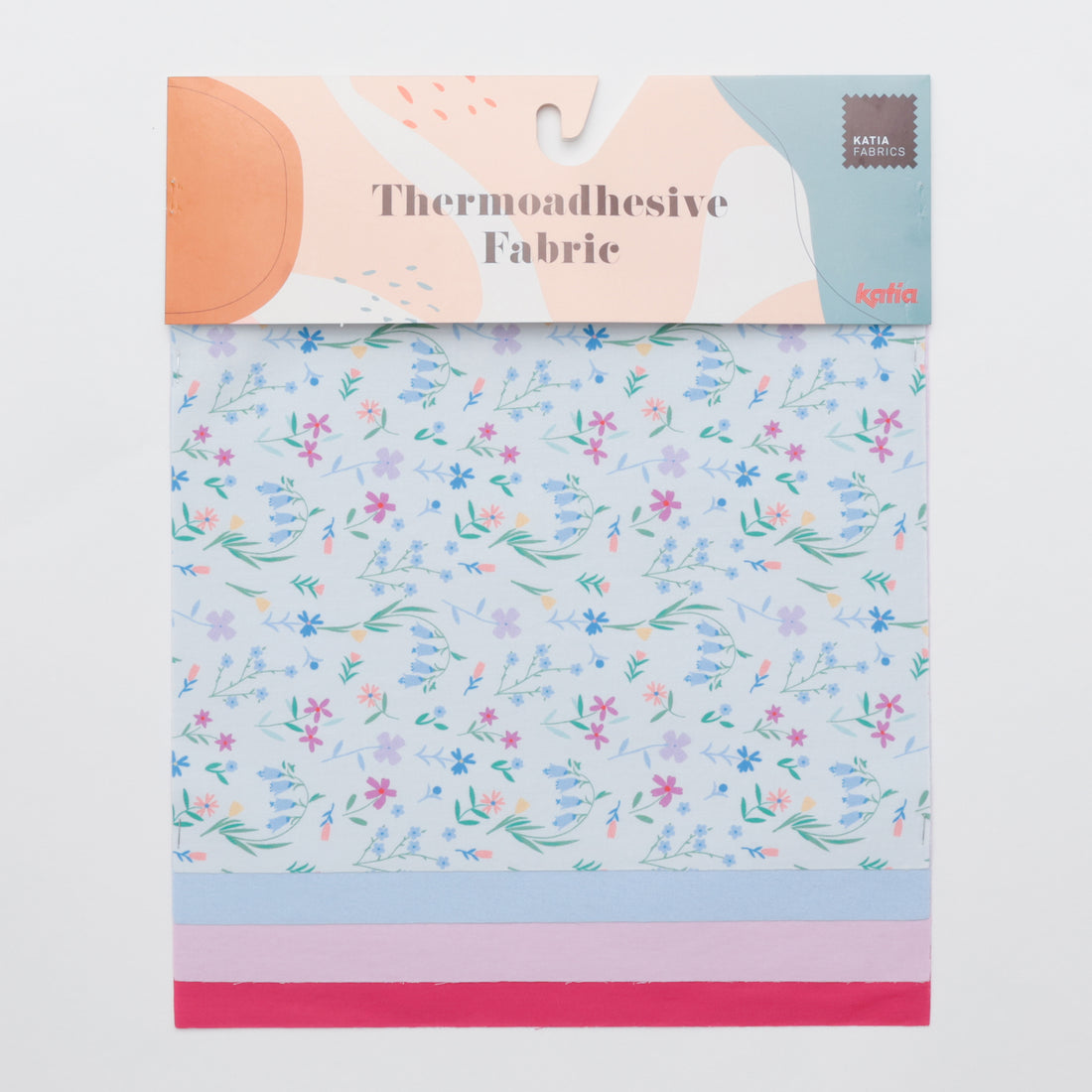 Katia - Thermoadhesive Fabric Pack - Poplin - Assorted