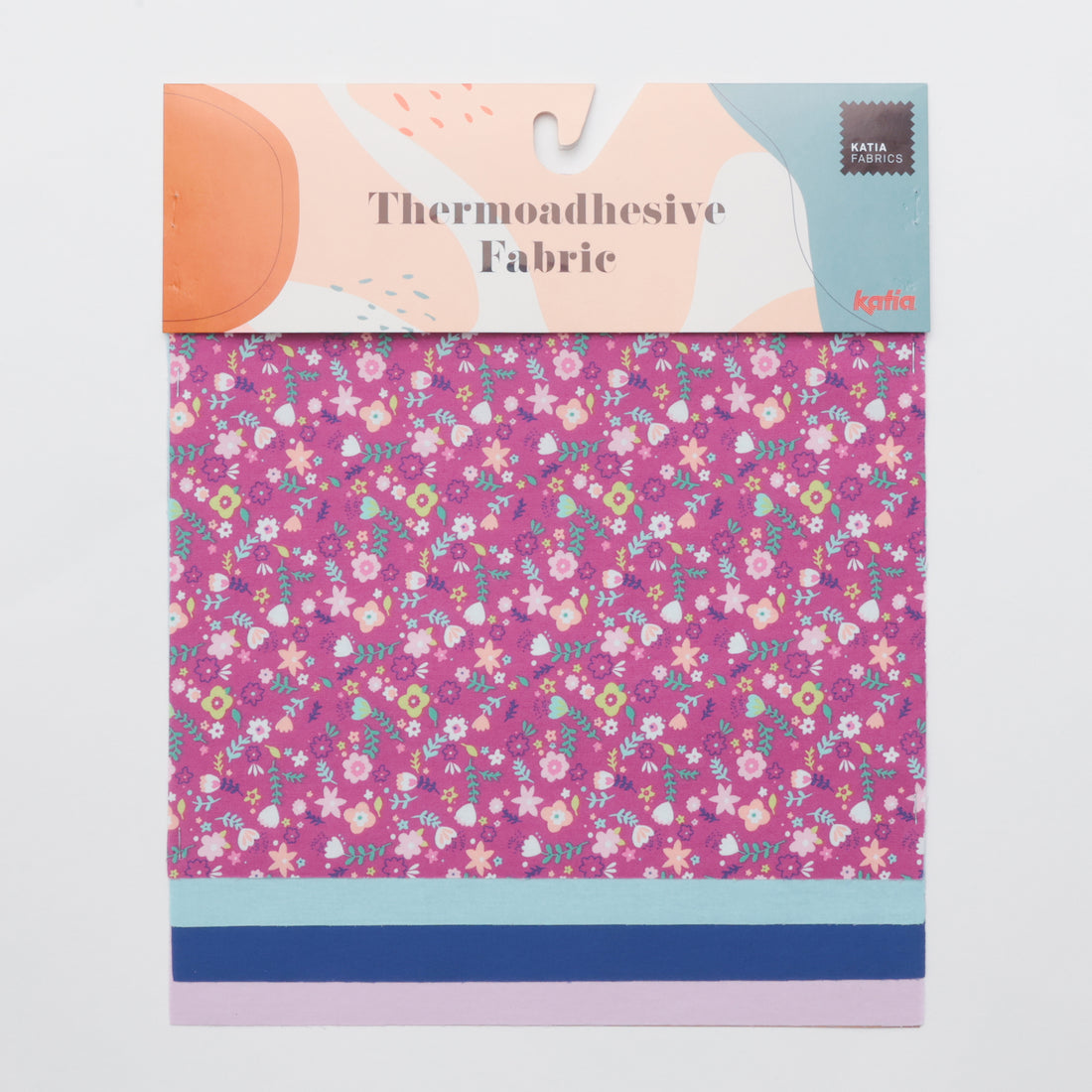 Katia - Thermoadhesive Fabric Pack - Poplin - Assorted