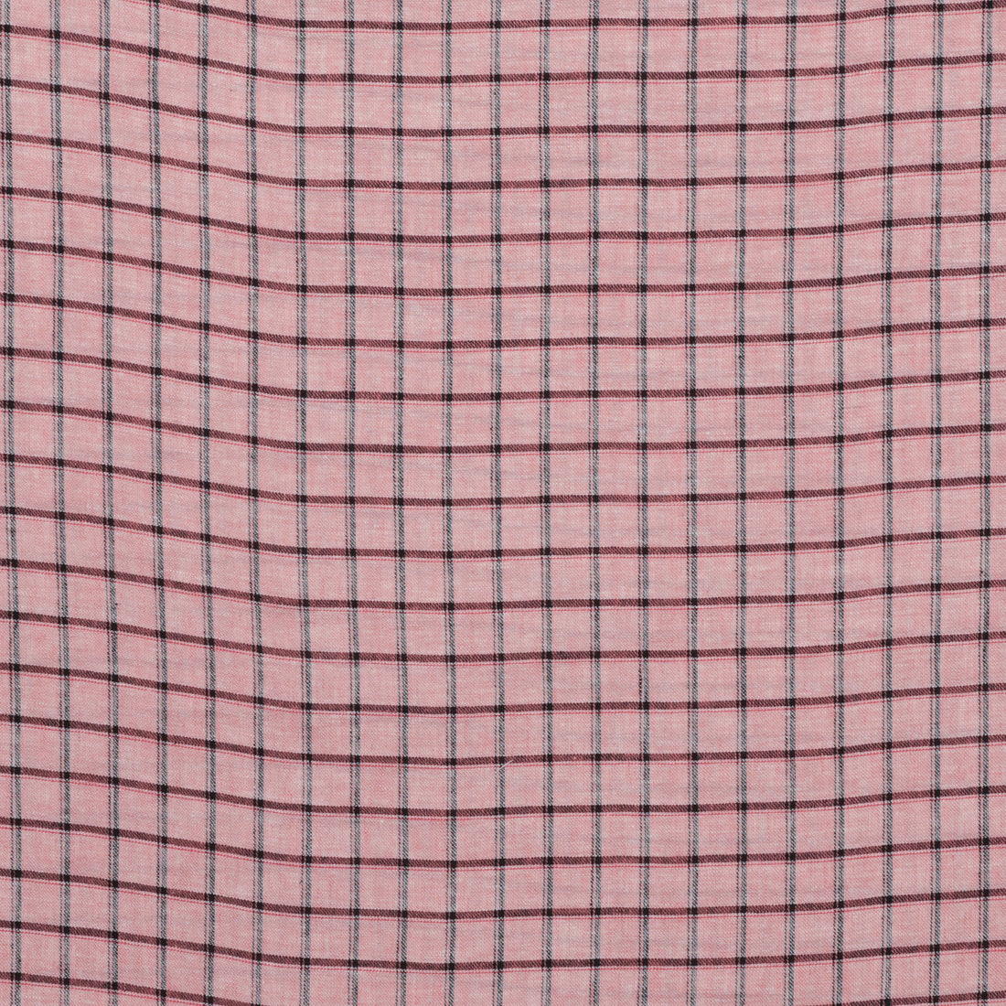 Cotton Blend - Eden Yarn Dye - Check - Strawberry