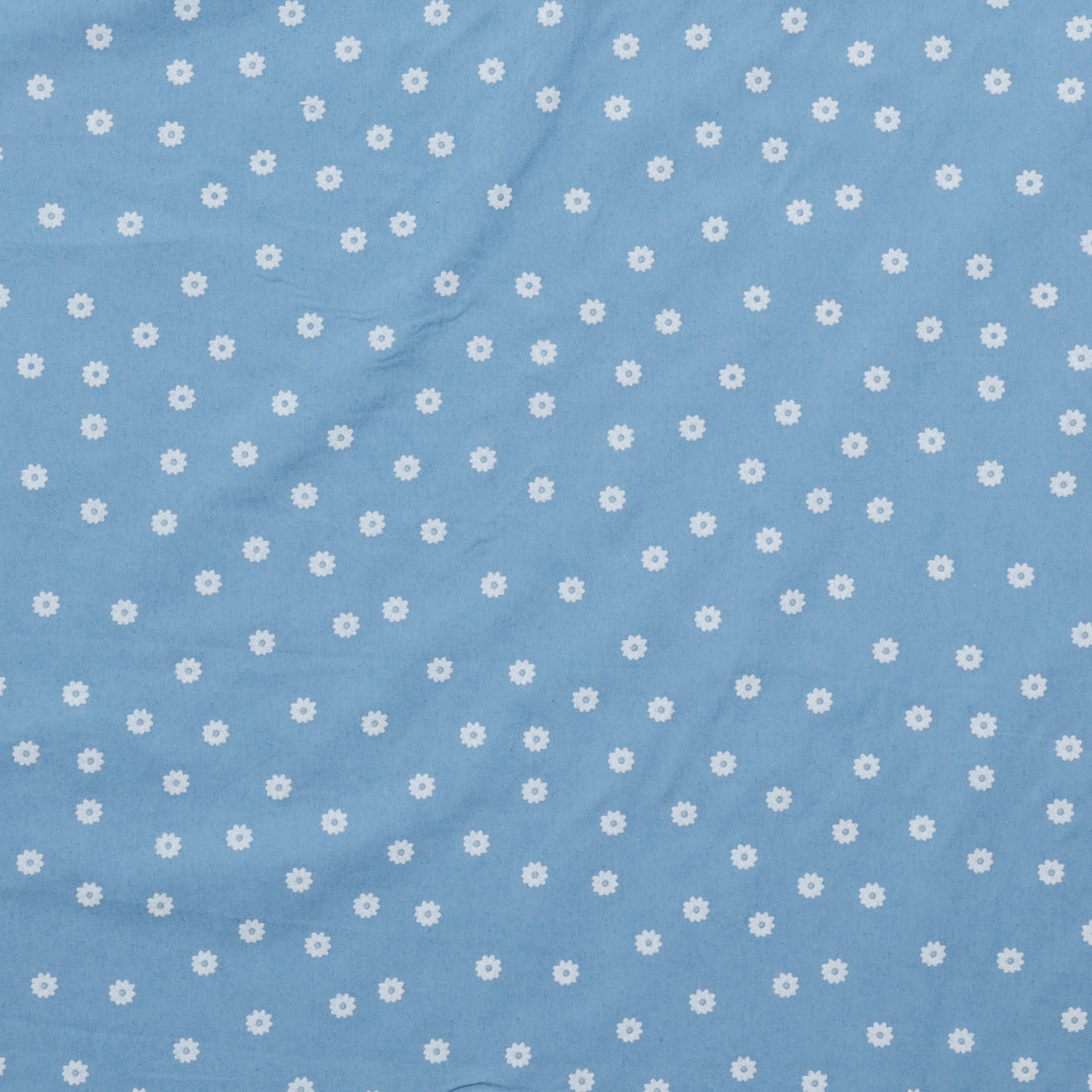 Cotton Blend - Chambray Burnout - Mini Flowers - Assorted