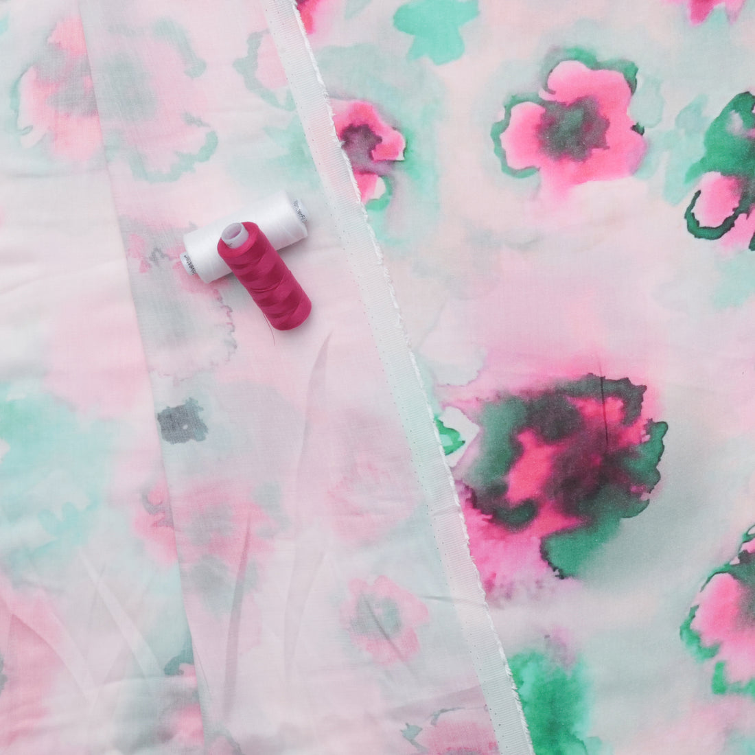 Viscose - Challis - Digital Print - Neon - Assorted
