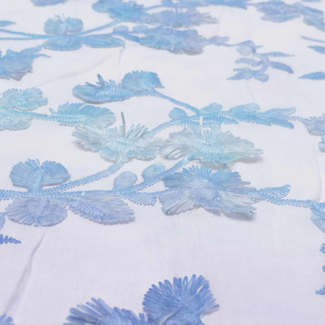 Cotton Blend - Variegated Embroidery - Assorted