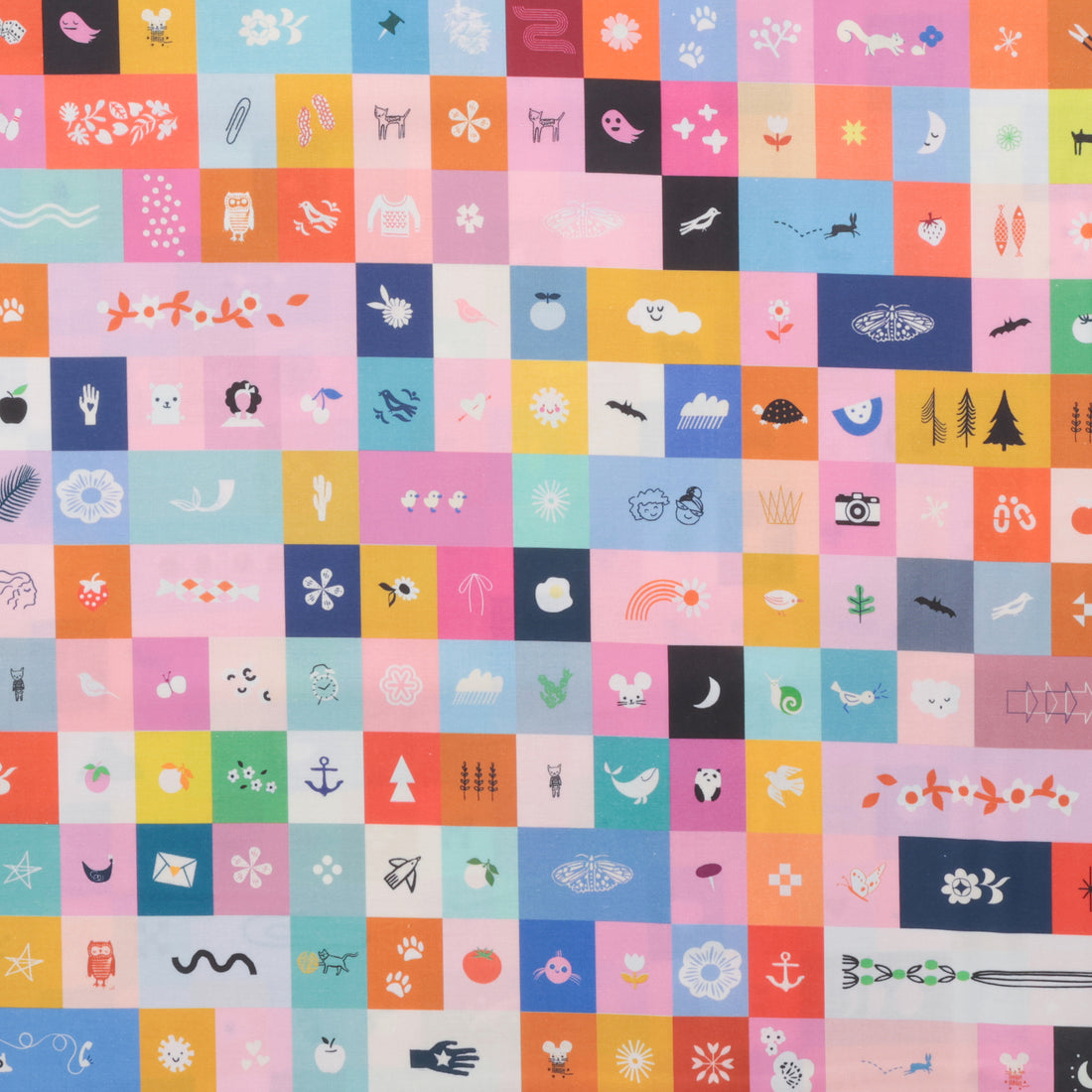 Ruby Star - Cotton - Selvedge Magic - Selvedge Icons - Multi